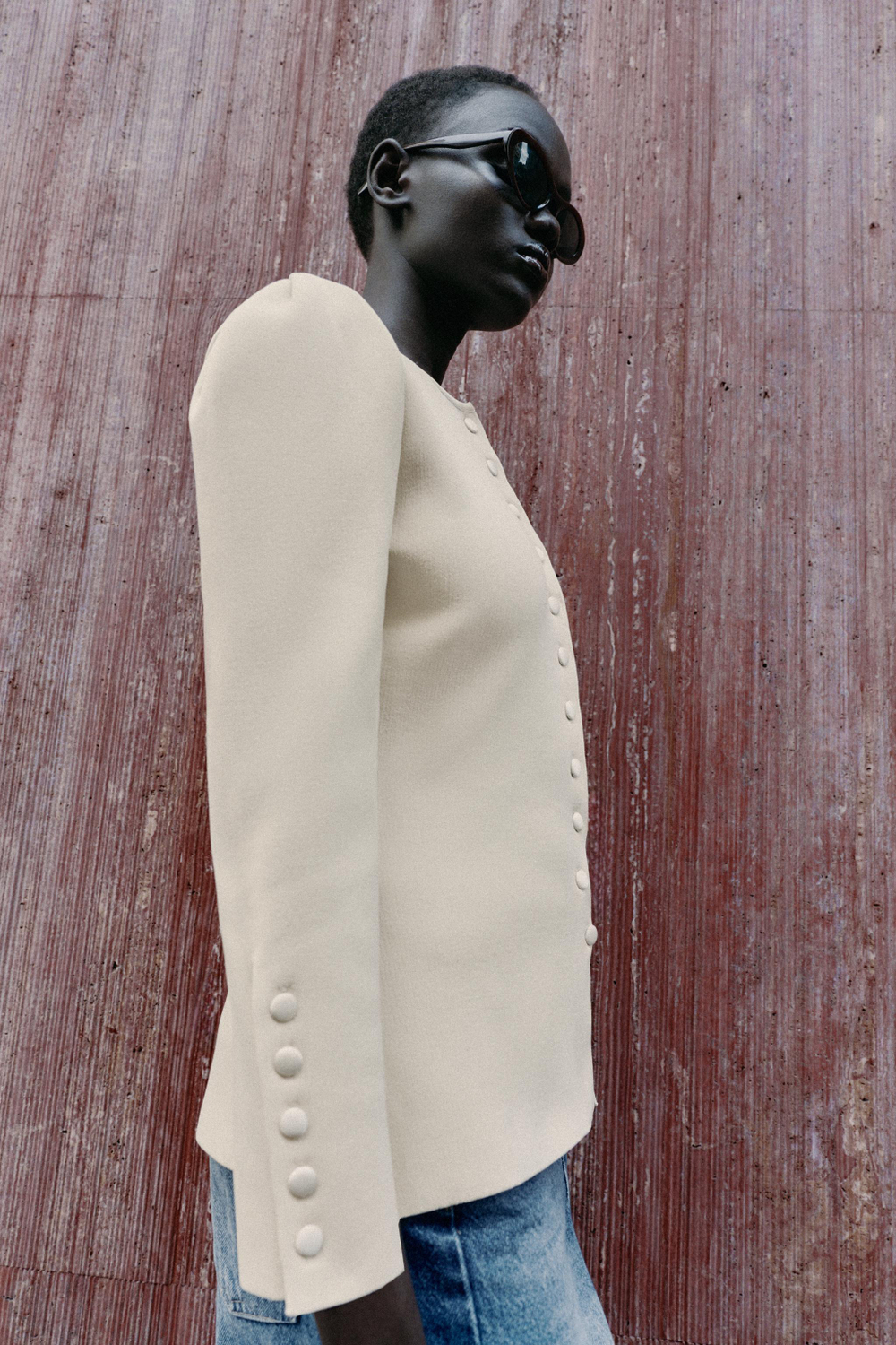 ОБЛЕГАЮЩИЙ ТРИКОТАЖНЫЙ ЖАКЕТ — ZARA