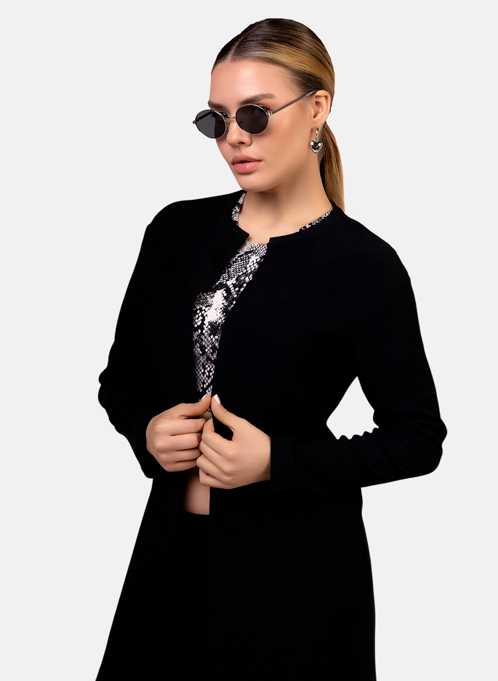 Кардиган Стефани цвет черный