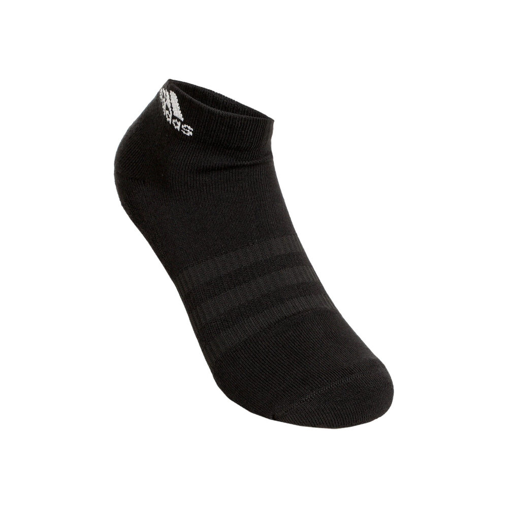 adidas Crew Sportswear Ankle Sports Socks - Black, White