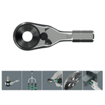 АКЦИЯ ДЕШЕВЛЕ 2026! Трещотка-бита WERA 8011 Zyklop Mini 4, хвостовик 1/4" WE-003662
