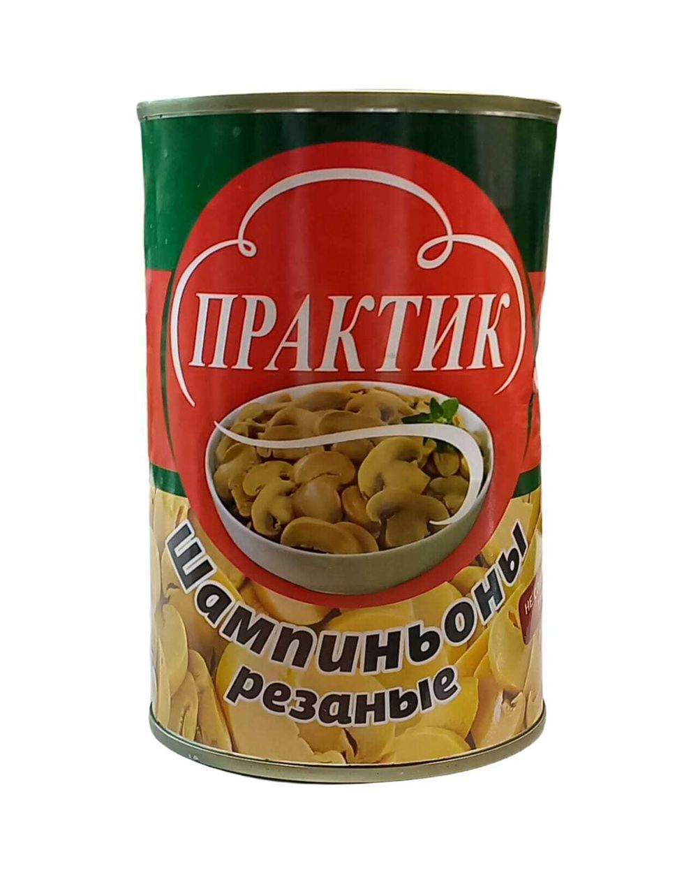 Шампиньоны "Практик" резаные 425мл
