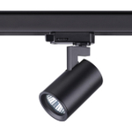 370649 PORT NT19 049 черный Трехфазный трековый светильник IP20 GU10 50W 220V GUSTO