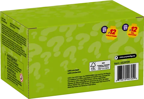 Конструктор LEGO Minifigures 66495 6 случайных мини-фигурок Серии 27