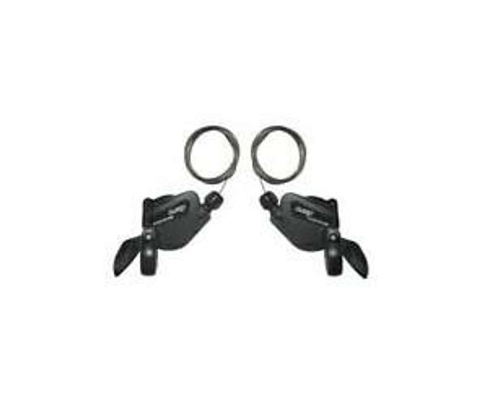Шифтеры "SR Suntour R9/L3", 3x9, cистема "набор/сброс", совместимы с "Shimano" SL-DURO27E-R9/L3