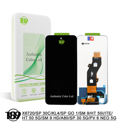 Дисплей Tecno/Infinix X6720/Spark 30C/Go 1/Smart 9/Hot 50i/50 5G; бренд 189 (как OR100)
