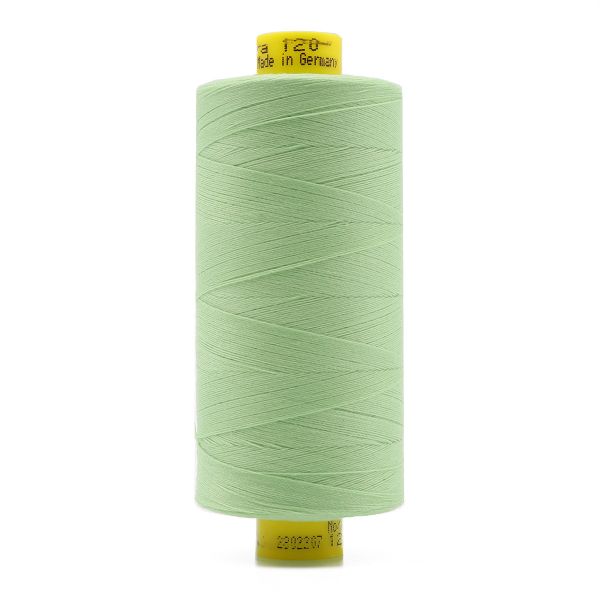 Нитка Gutermann Mara 120 (1000 метров), 1 кат., универсальная | 152 бл.салатовый