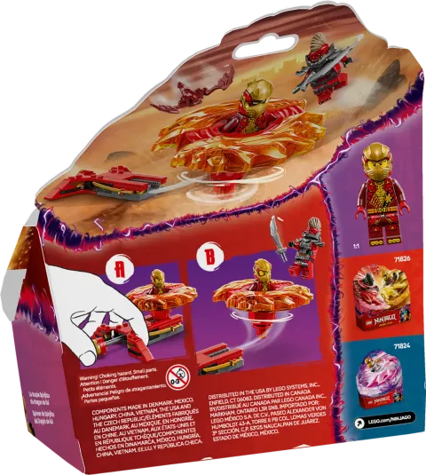Конструктор LEGO Ninjago 71823 Дракон Кая спиннер Кружитцу
