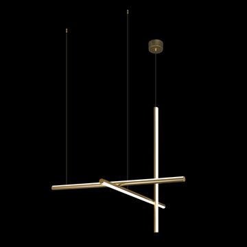 Подвесной светильник LED 23W 3000К 10393/D матовое золото Coordinates LOFT IT