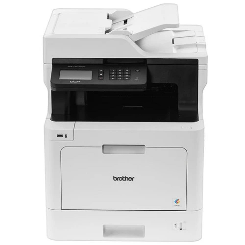 Brother DCP-L8410CDW МФУ, A4, цветной лазерный,  31стр/мин, 512Мб, дуплекс, ADF50, GigaLAN, WiFi, USB (старт.картриджи 3000/1800стр)(DCPL8410CDWR1)