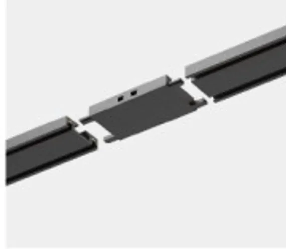 Соединитель прямой IT09-9028 black Italline