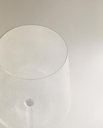 ZARA HOME ХРУСТАЛЬНЫЙ БОКАЛ ДЛЯ ВИНА, ПРОЗРАЧНЫЙ