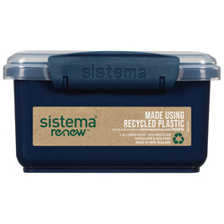 Контейнер с приборами 1.2л Sistema Renew синий