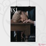Постер А4 - BTS - WSJ. Magazine