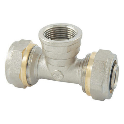 Тройник цанговый AltStream 20x3/4" с внутренней резьбой
