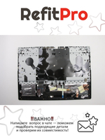 Верхняя панель с клавиатурой для ноутбука Lenovo Legion Y540-15IRH черная, английская (5CB0U42728)