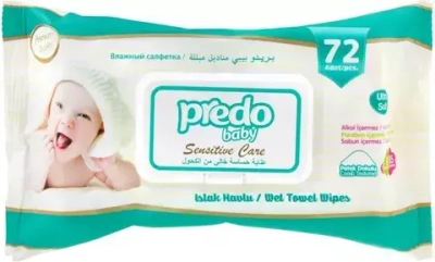 PREDO Влажные салфетки Predo  72шт/упак,   12упак/кор