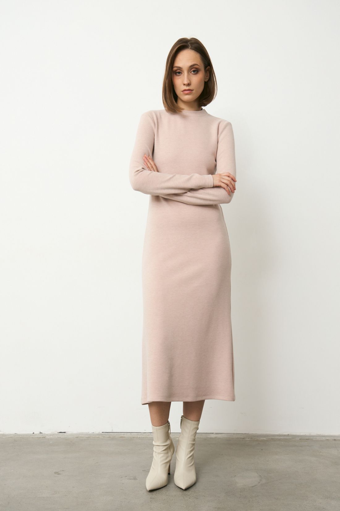 Платье R1099 розовый / 42