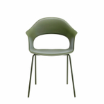 Кресло пластиковое Scab Design Lady B Go Green, оливковый