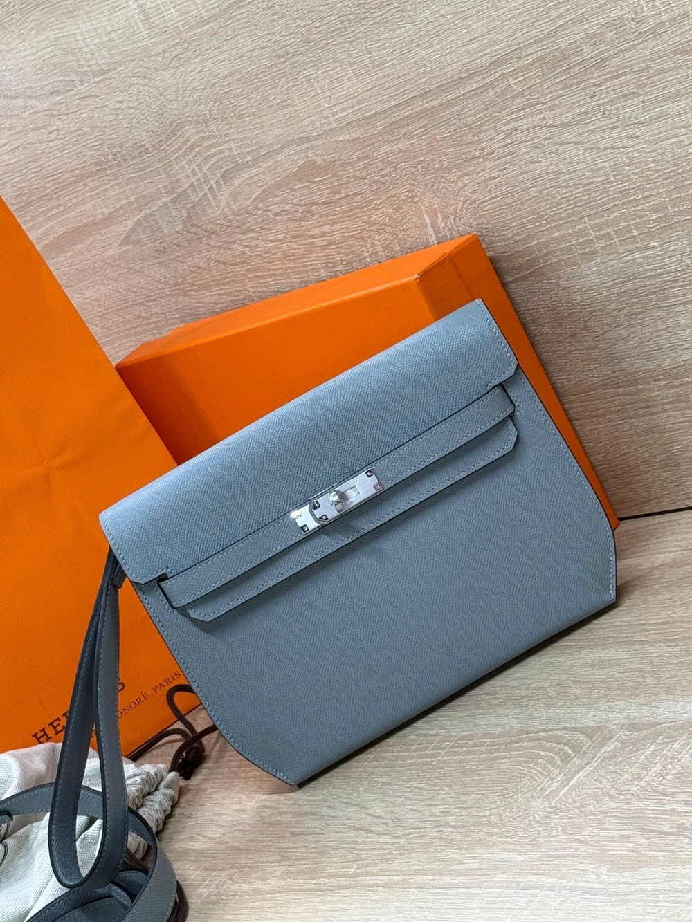 Клатч-Сумка через плечо Hermes Kelly Depeches 25