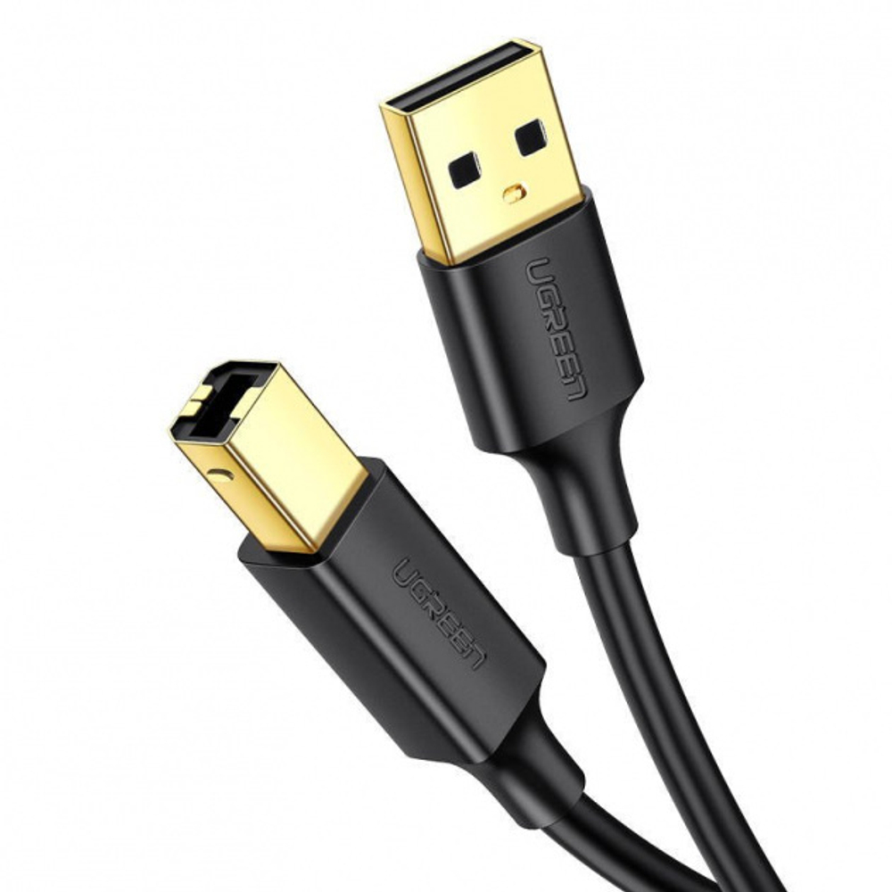 Кабель USB - USB A/B для принтера USB 5м. UGREEN 10352