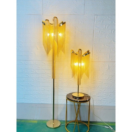 Floor design lamp Stream by Terzani (gold)