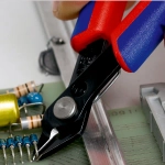 Кусачки для электроники Electronic Super Knips® чернёные 125 мм Knipex 78 61 125