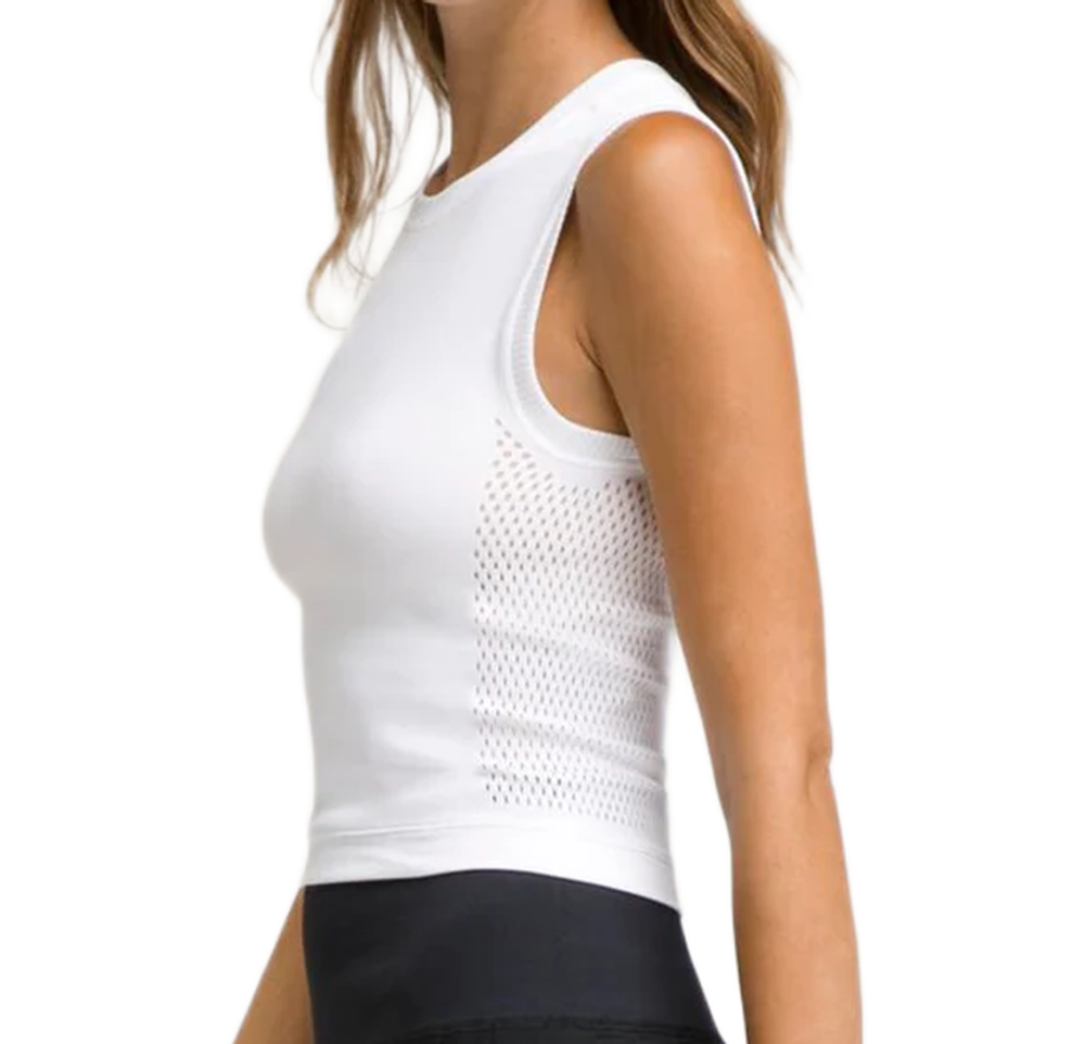 Женский топ теннисный Wilson Pro Seamless Tennis - ярко-белый