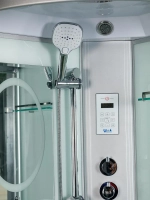 Душевая кабина WeltWasser WW500 Werra 1004 100x100 10000003233 профиль Хром стекло прозрачное