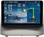 Магнитола для Ford Fiesta MK6 2012-2018 (голубой БК, рамка тип 1) - Teyes CC4-PRO монитор 9.5" 2K QLED на Android 13, Быстрейшая, Snapdragon 778G, ИИ, CarPlay, DSP, 4G SIM-слот