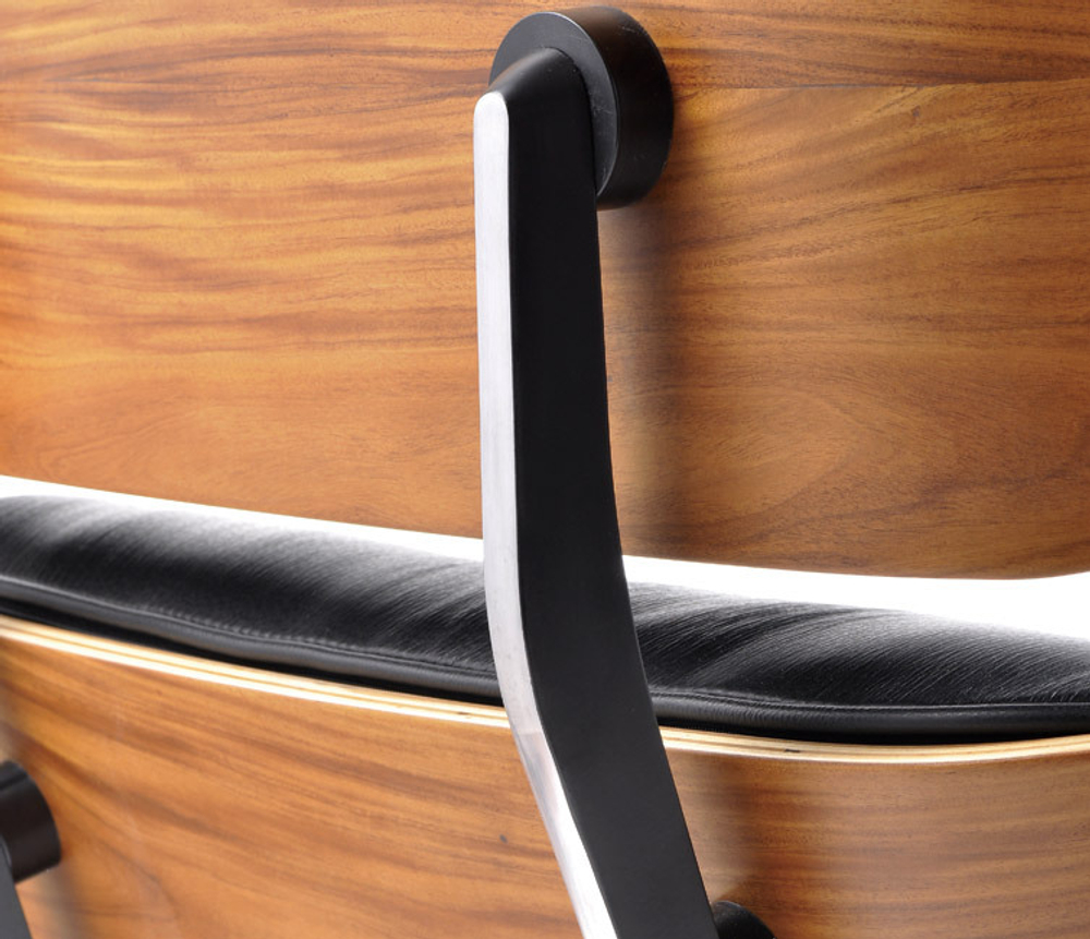 кресло eames lounge ( кожа) (by Steel Arts)
