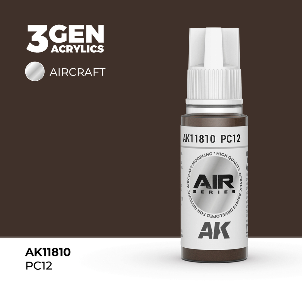 Акриловая краска AK Interactive PC12 Late 3GEN AIR, 18мл