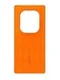 Задняя крышка для Tecno Phantom X2 оранжевая (Orange) без стекла камеры