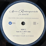 Мстислав Ростропович – Бах: Сюиты для виолончели 4LP (Европа 2016г.)