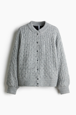 Куртка-пилот вязки «косичка» - H&M