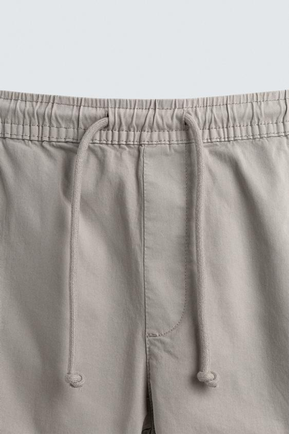 ZARA БРЮКИ КАРГО SLIM FIT, СВЕТЛО-СЕРЫЙ