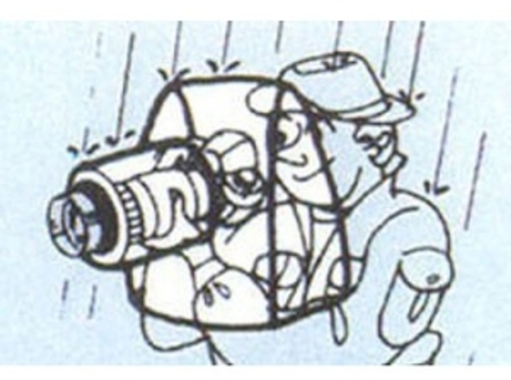 Дождевик для фотоаппарата Marumi Multi Camera Rain Protector MNU-0985