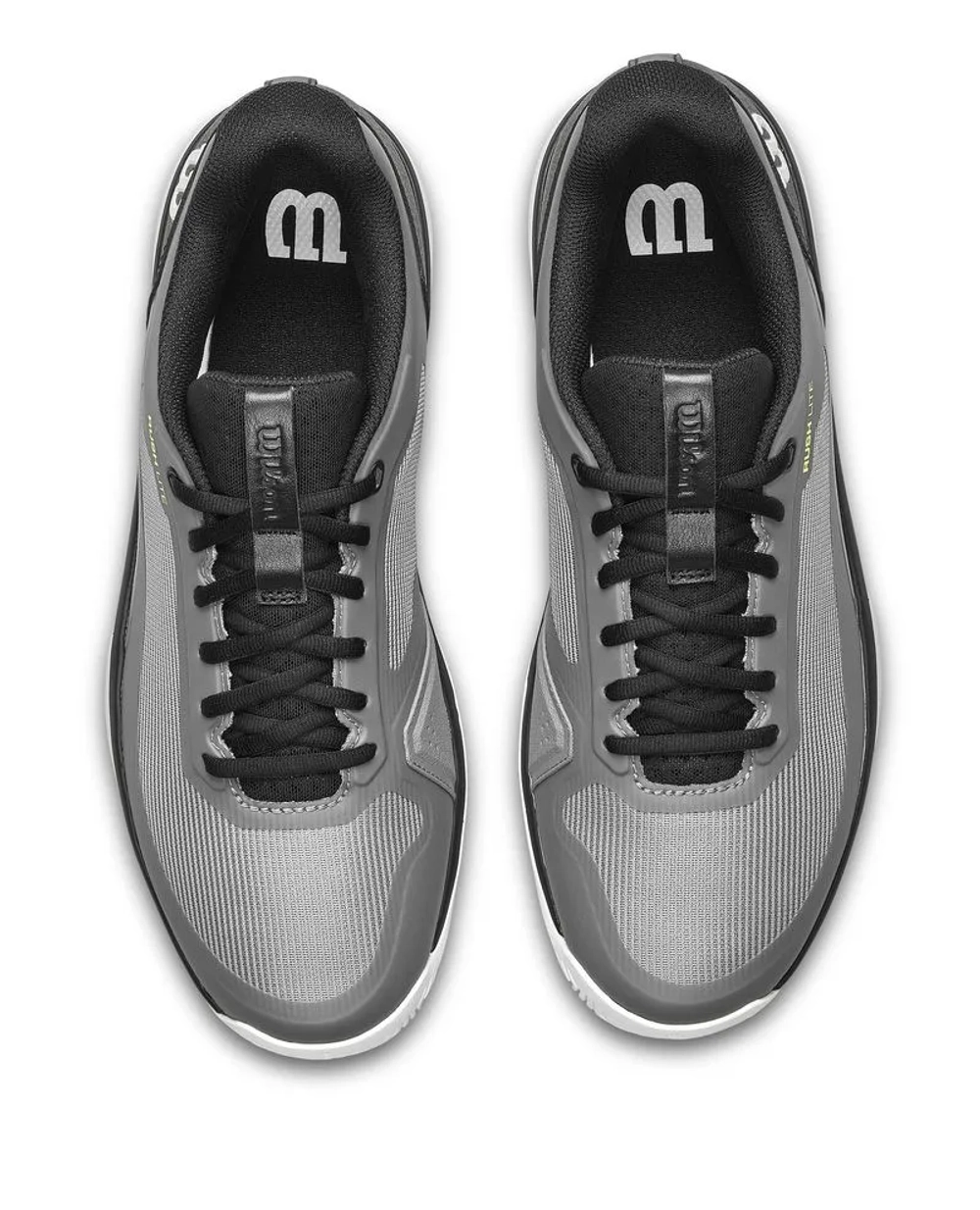 Мужские теннисные кроссовки Wilson Rush Lite 5 - titanium/snow white/black