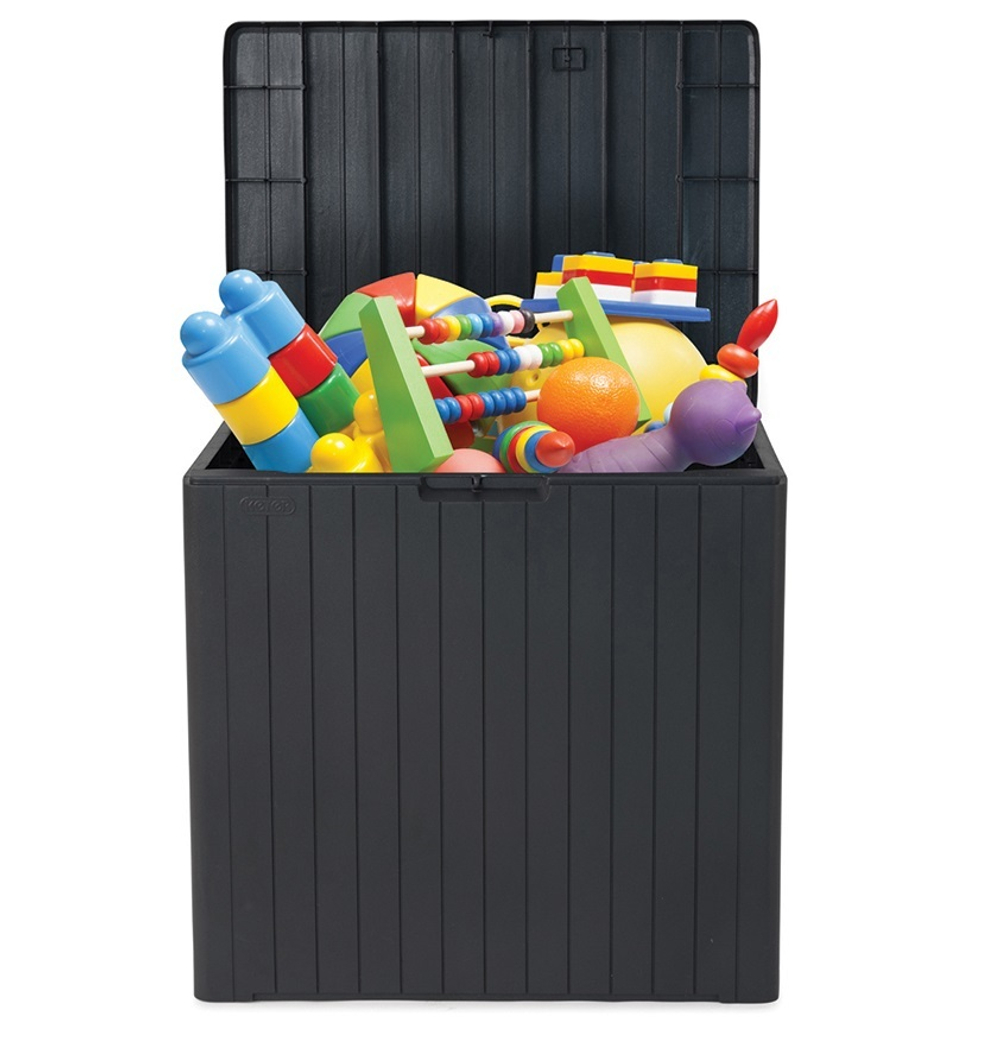 Пластиковый сундук Keter City Box 113 л graphite