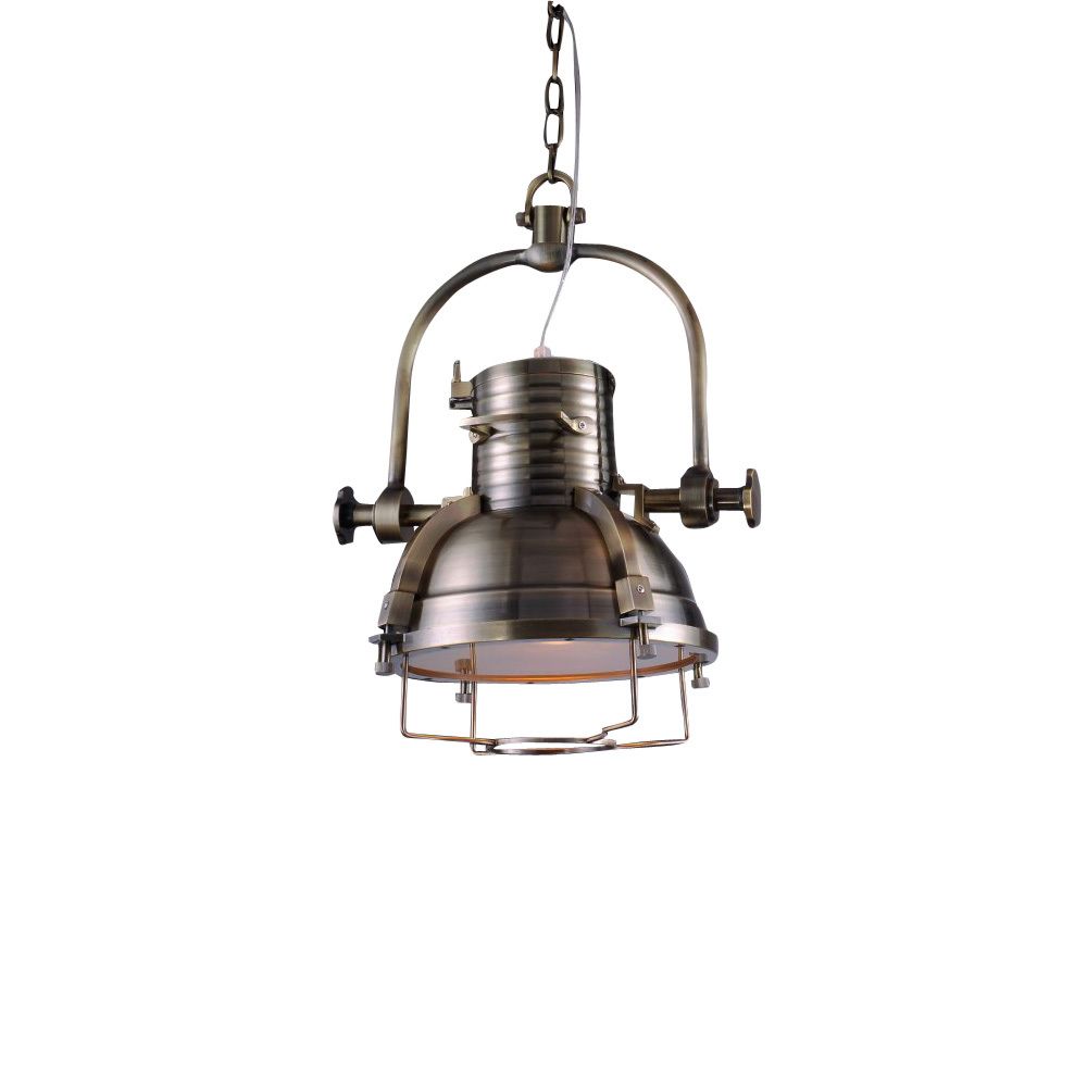 Подвесной светильник KM025 antique brass