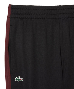 Мужские теннисные штаны Lacoste Logo Tennis Track - черный