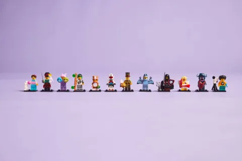 Конструктор LEGO Minifigures 66495 6 случайных мини-фигурок Серии 27