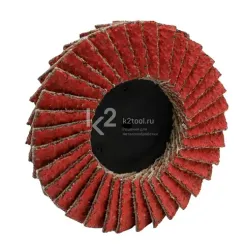 Лепестковый торцевой круг Karnasch Ø50 мм, Р40, CERAMIC QUICK-CHANGE MINI, артикул 12.1050.050.040