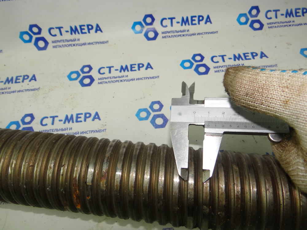 Шарико-винтовая пара ШВП L=1600 L резьбы=1200 d61 шаг 10мм