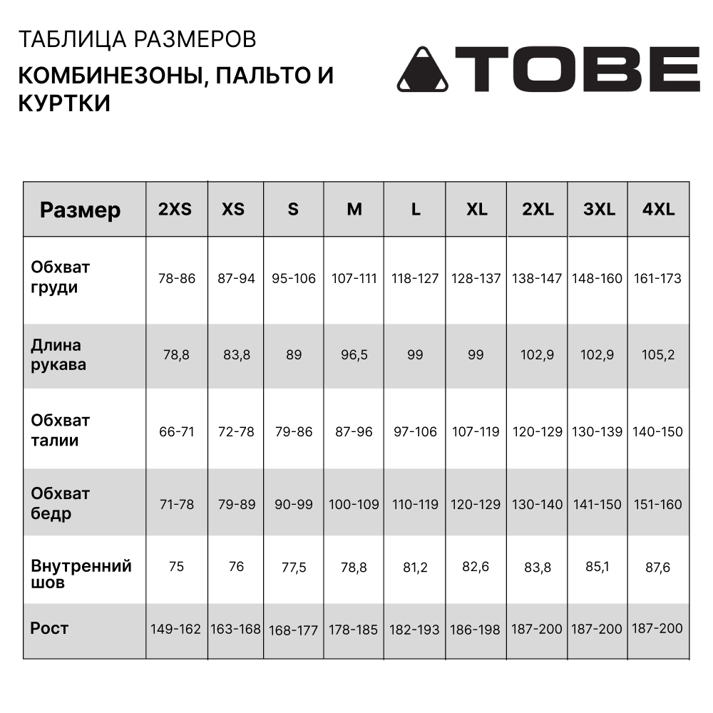 Комбинезон Tobe, Tiro V3, без утеплителя