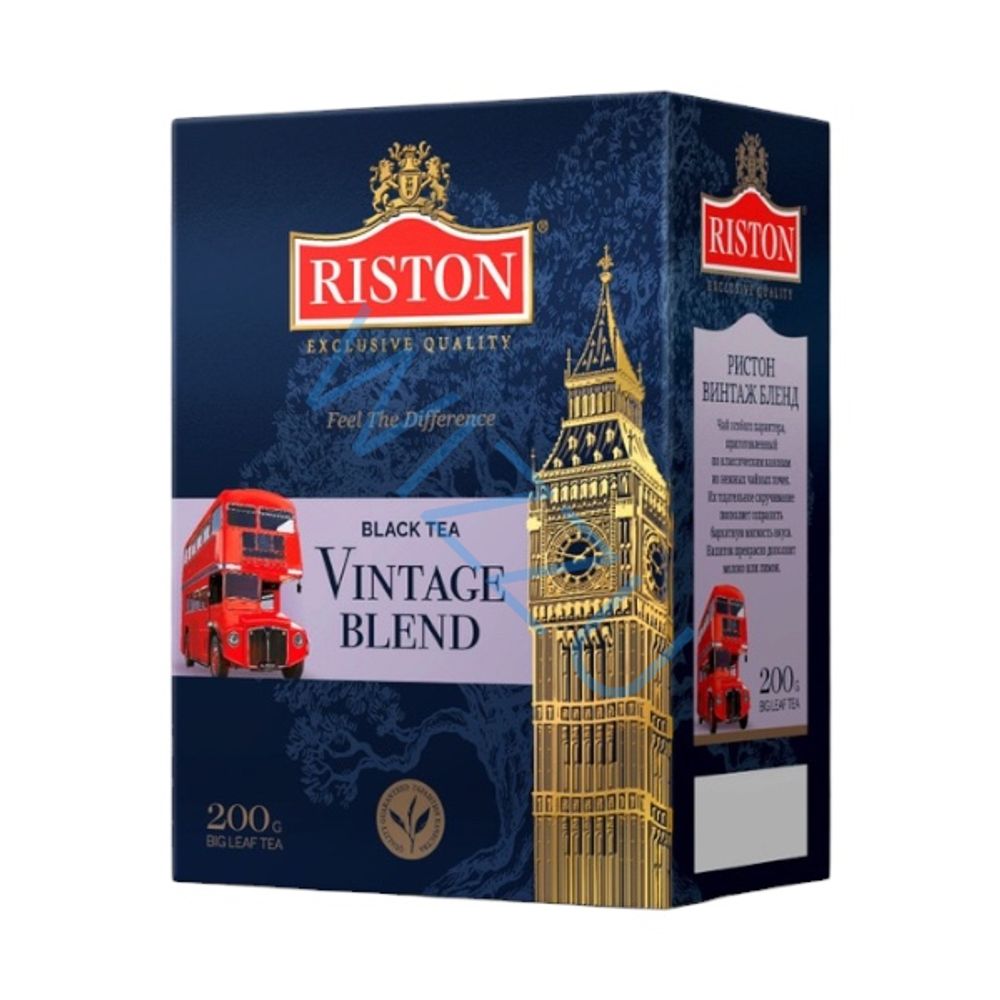Ч/Чай Riston БигБен Винтаж Бленд лист.200г.*8шт/ящ
