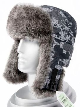 Шапка-ушанка Norfin EXPLORER CAMO p.XL