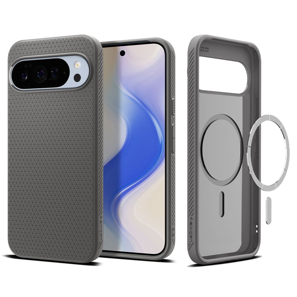Чехол Spigen Liquid Air (Magsafe) для Google Pixel 10 Pro XL серый