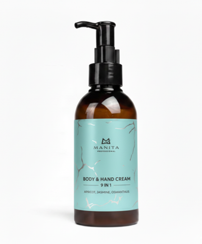Manita Professional Крем для рук и тела 9в1 Apricot, Jasmine, Osmanthus, 150мл