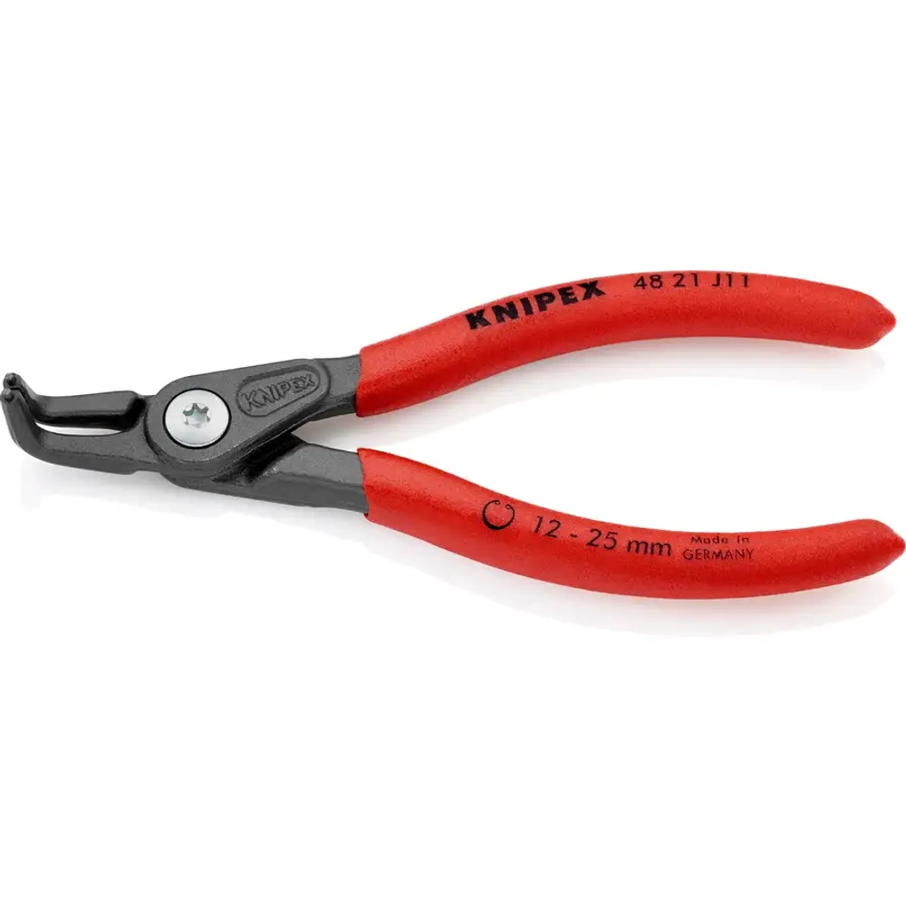 Прецизионные щипцы для стопорных колец черненая 130 мм Knipex 48 21 J11 SB