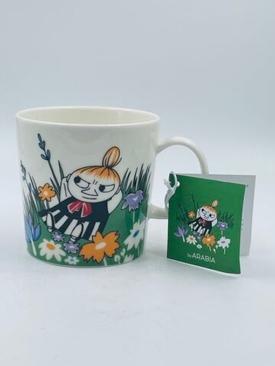 Moomin Кружка Arabia "Маленькая Ми на лугу", фарфор Vitro, 300 мл (из Финляндии)